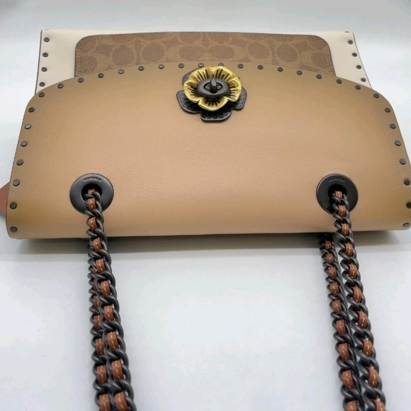 NWOT🌹Coach Madison Collection Tea Rose Bag - Picture 15 of 16